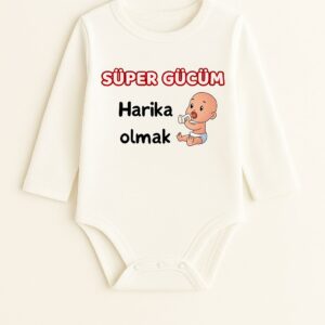 Özel Uzun Kollu Bebek Zıbını