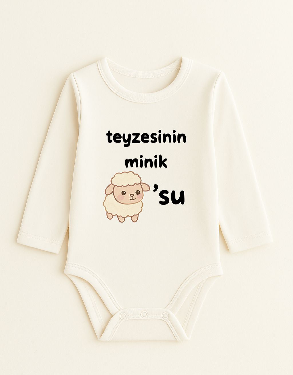 Özel Uzun Kollu Bebek Zıbını
